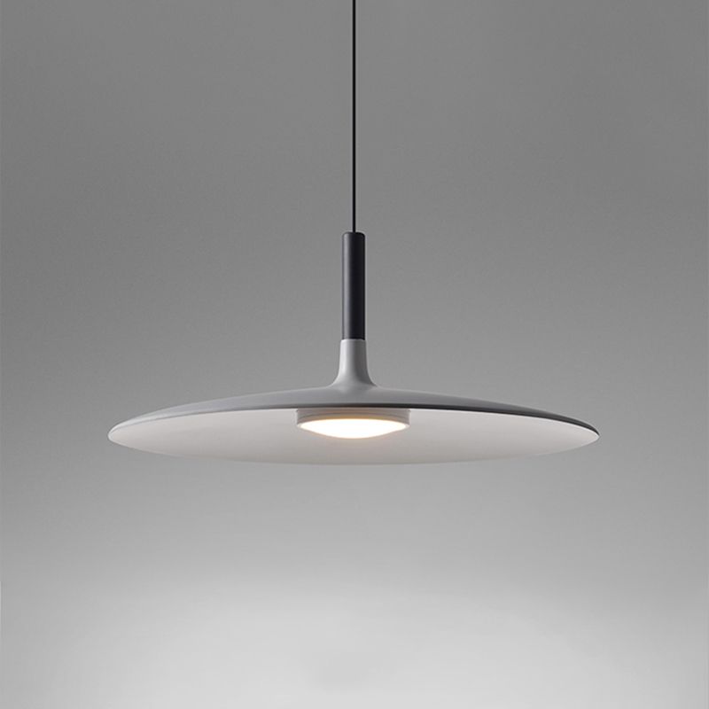 Style de concepteur petit pendentif luminaire en métal.