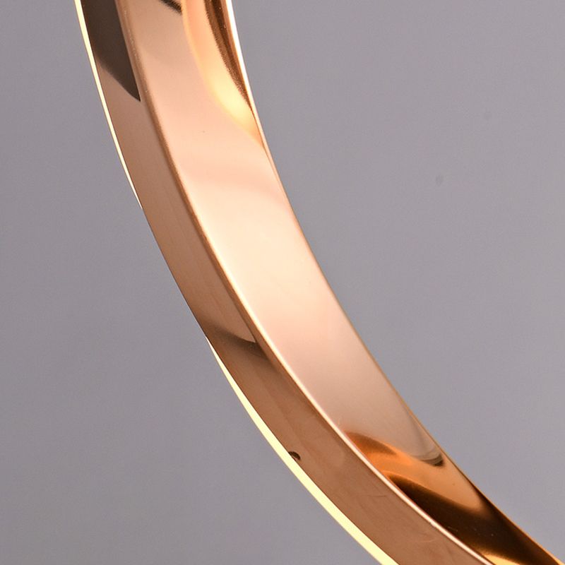 Modern Linear Chandelier Island Lights Metal Chandelier with Silicone Shade