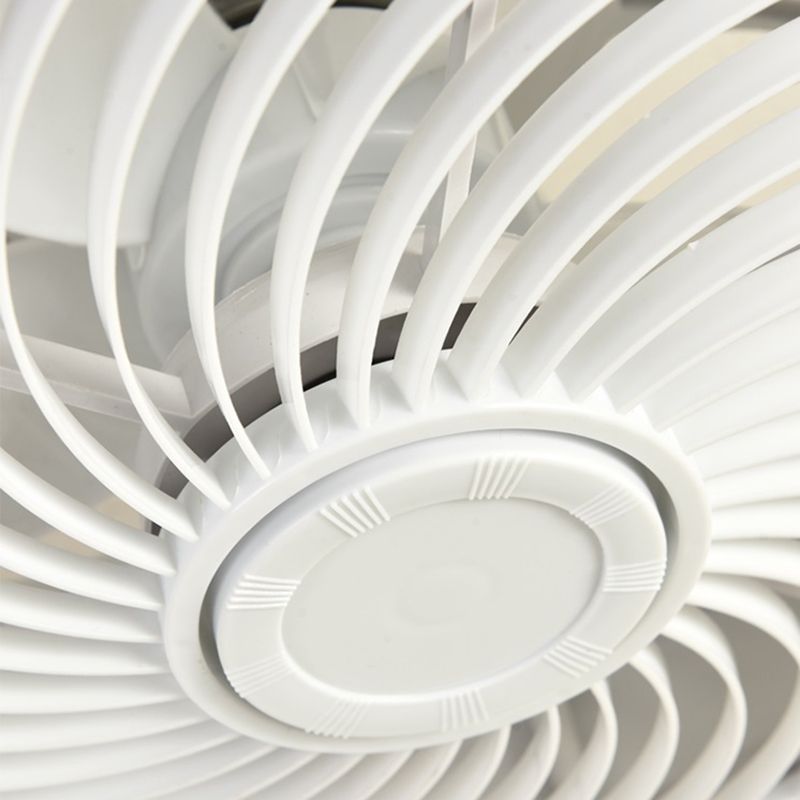 Minimalismus trommelförmige Flush Mount Deckenventilator Metal