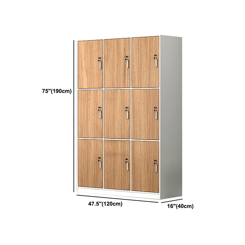 Manufactured Wood Storage Cabinet Contemporary Indoor Cabinet with Hinged Door