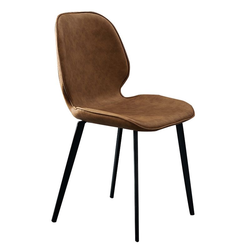 Industrial Style Side Chair Wingback Dining Room Chair for Home