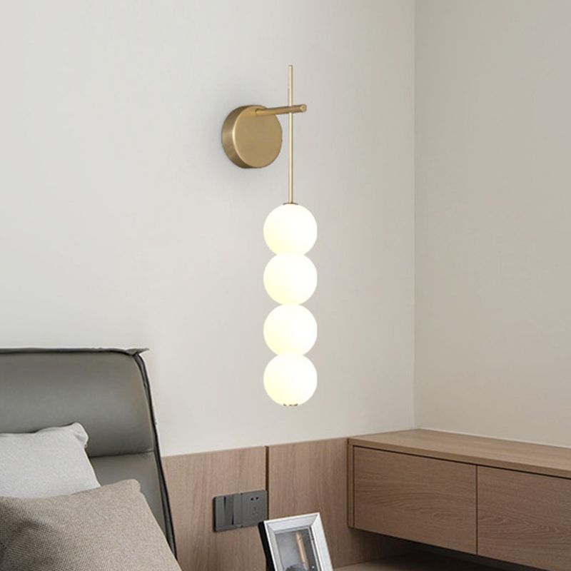 Simple Shape Wall Light Sconces 1 Light Wall Lighting Fixtures for Bedroom