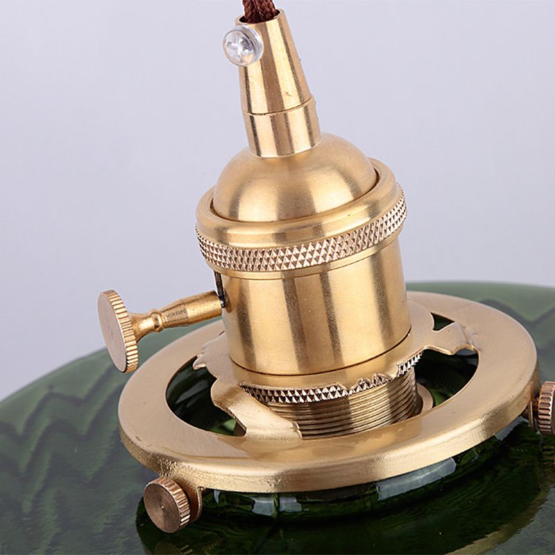 Cylinder Pendant Light Fixture Industrial Rippled Glass Hanging Pendant Lights for Bar