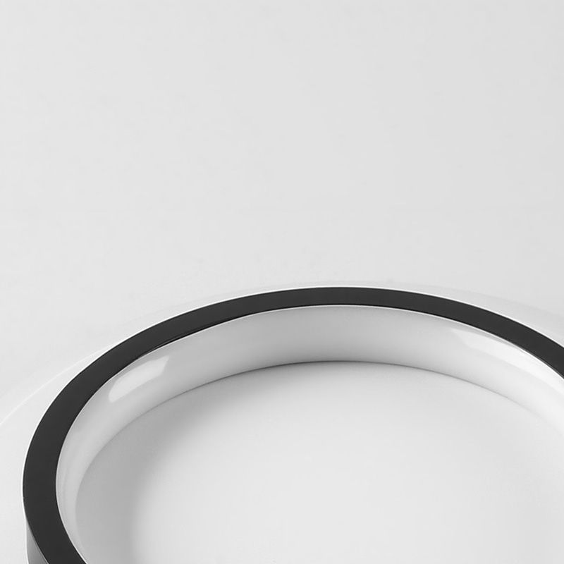 Geometric LED Ceiling Fixture Simple Concise Metal Flush Mount Lighting for Corridor Porch