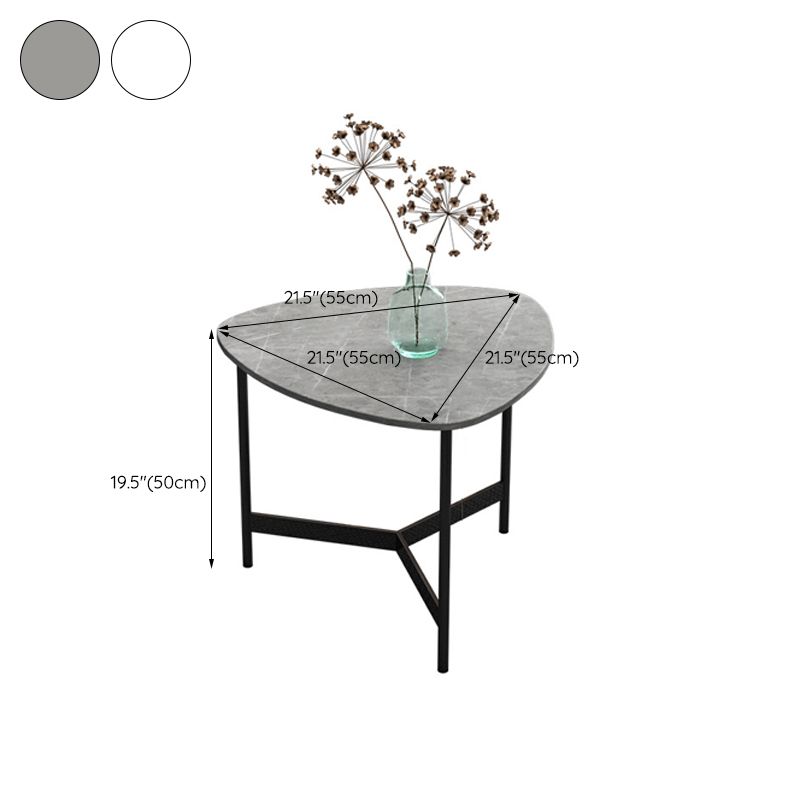 Modern Slate Bunching Tables Free-Form Coffee Table Set with 3 Legs