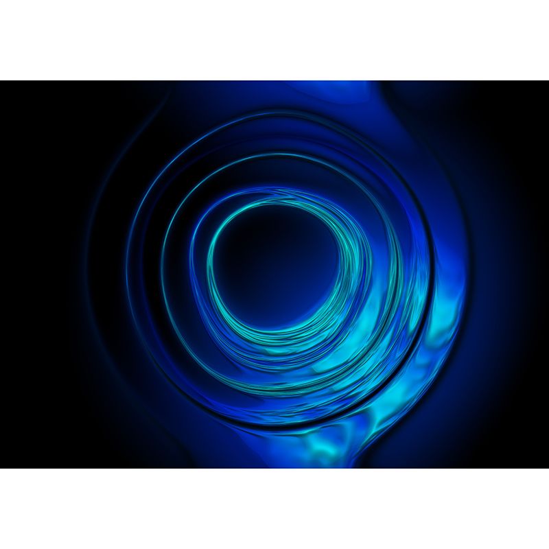 Abstract Swirl Stain-Resistant Wall Mural Contemporary Wall Art for Living Room