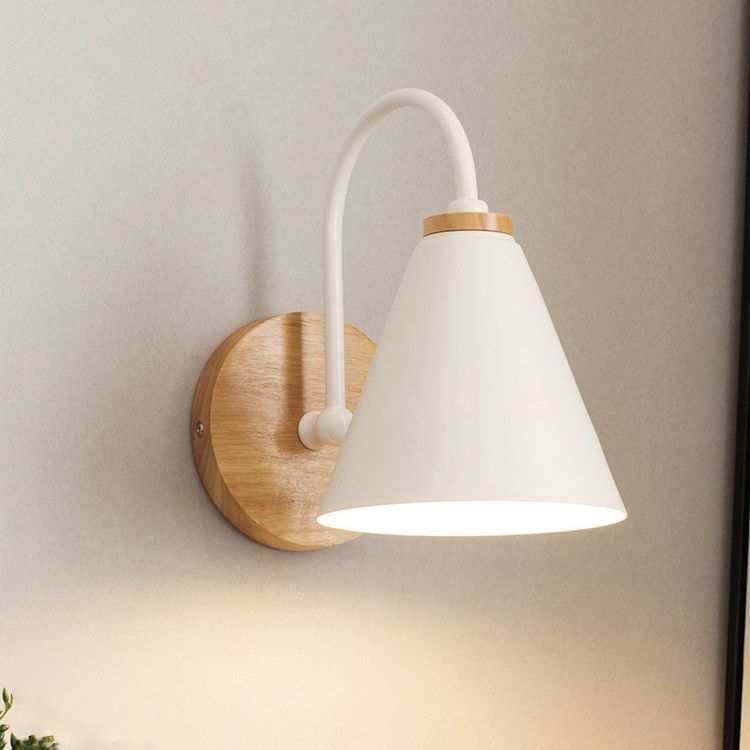 Verjüngte Wandlampen Ultra-moderne Holzwandleuchten für Schlafzimmer