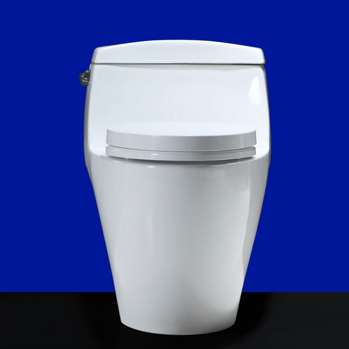 Modern Siphon Jet Toilet Bowl Cotton White Bidet Toilet with Seat for Bathroom