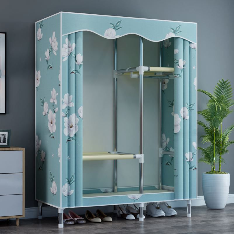 Modern Style Bedroom Wardrobe Armoire Metal Wardrobe Closet with Legs