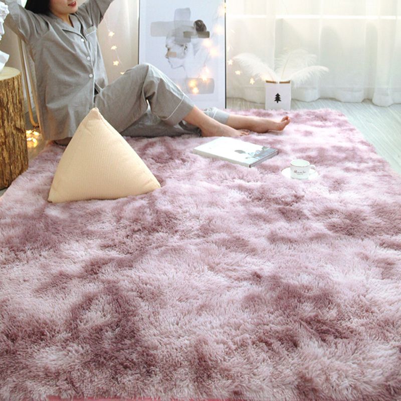Multi Color Girls Room Tapijt Modern Tie Dye Trug Polyester Anti-Slip Machine Wasbare Stain Resistant Rug