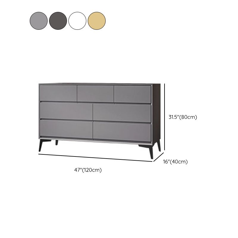 Modern Style Storage Chest Solid Wood Storage Chest Dresser , 15.6 Inch Width