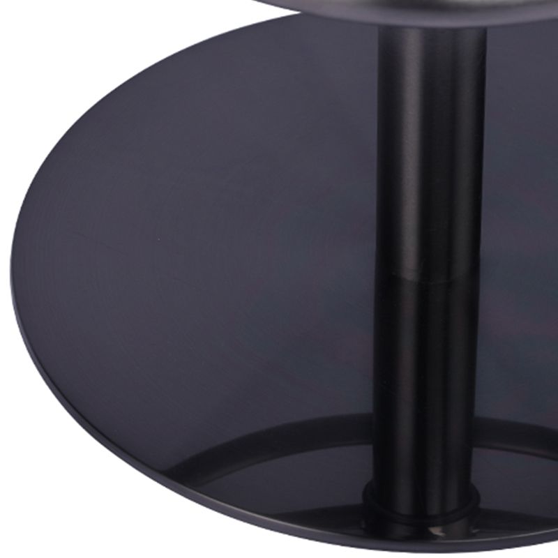 Industrial Leather Bar Stool Adjustable Backless Counter Stool for Bristol