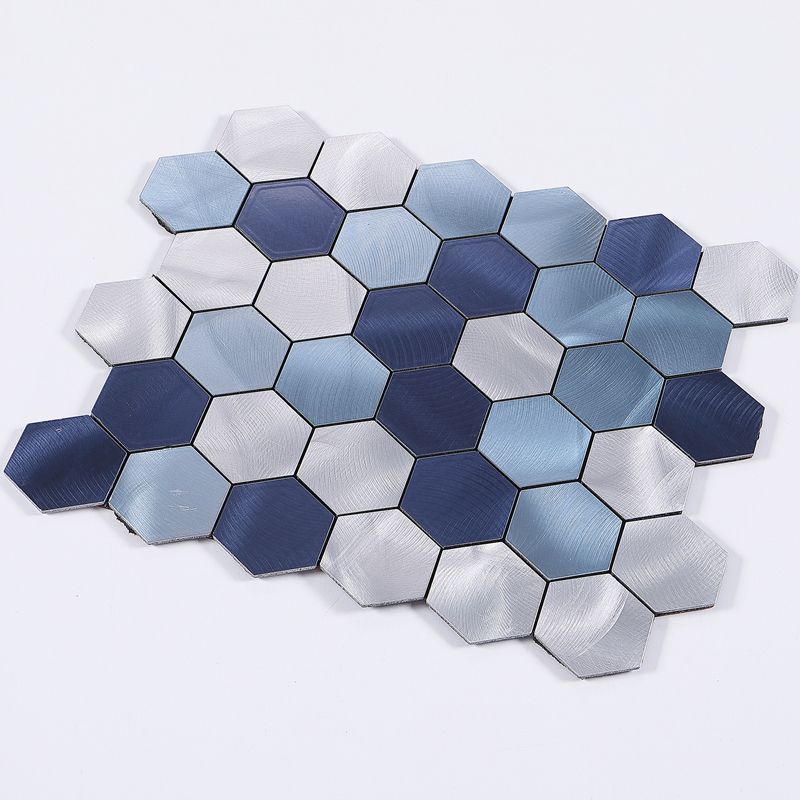 Kitchen Mosaic Tile Wallpaper Waterproof Peel and Stick Backsplash Tile