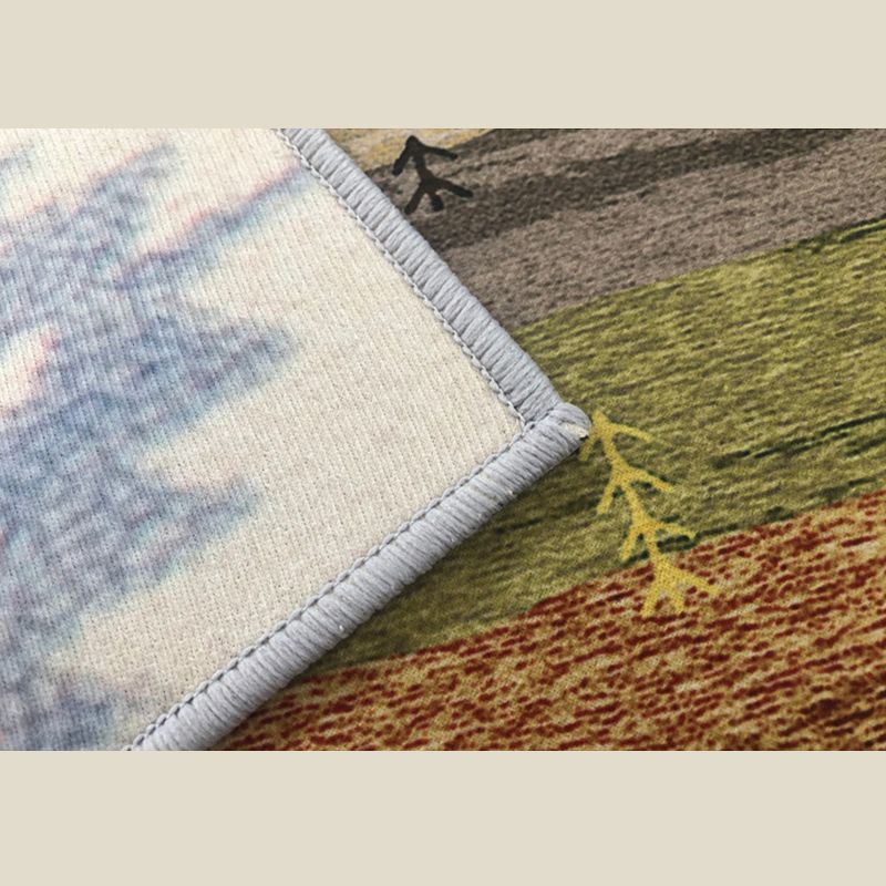 Colours Moroccan Rug Polyester Graphic Area Rug Stain Resistant Indoor Rug Home Decor