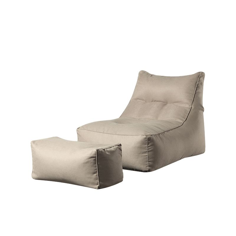 PU Leather Armless Chair 26.37" L x 39.37" W x 28.34" H Accent Chair for Living Room