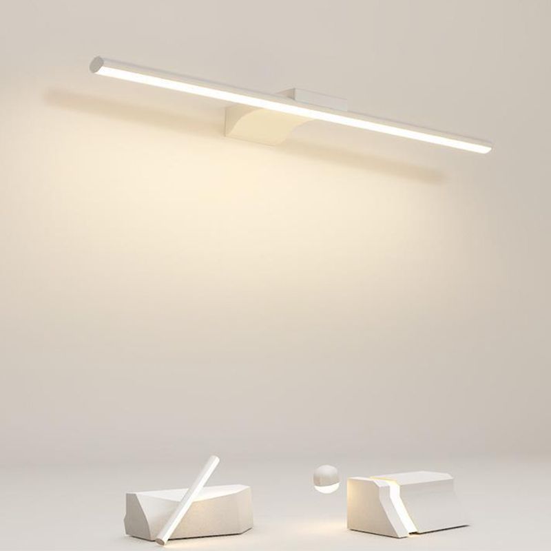 Nordic Style LED Vanity Light Aluminum Strip Shape Vanity Lamp for Shower Room