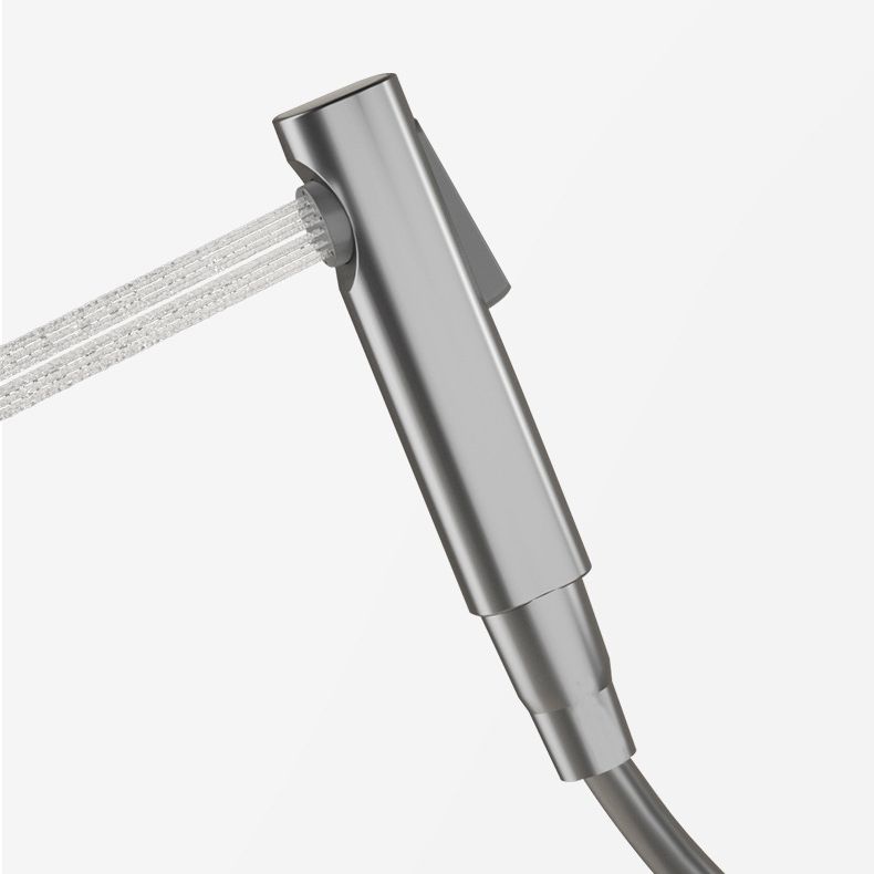 Wall Mounted Shower Arm Shower Faucet Adjustable Metal Shower System with Slide Bar