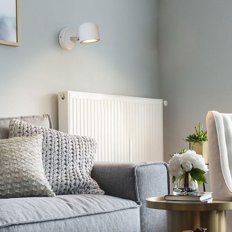 Armed Sconce Light Fixture Modern Minimalist Style Aluminum 1 Light Sconces