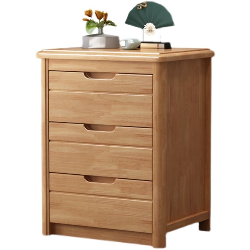 Bedroom Dresser Vertical Solid Wood Storage Chest with 3 / 4 / 5 Drawers