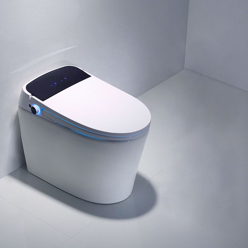 Modern Toilet Bowl Siphon Jet Concealed Tank Toilet with Seat for Bathroom