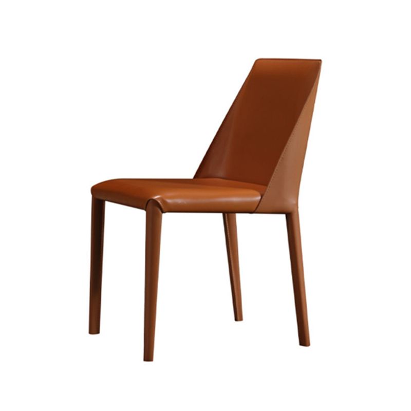 Minimalist Style Dining Room Set Sintered Stone Top Dinette Set with Metal 4 Legs Base