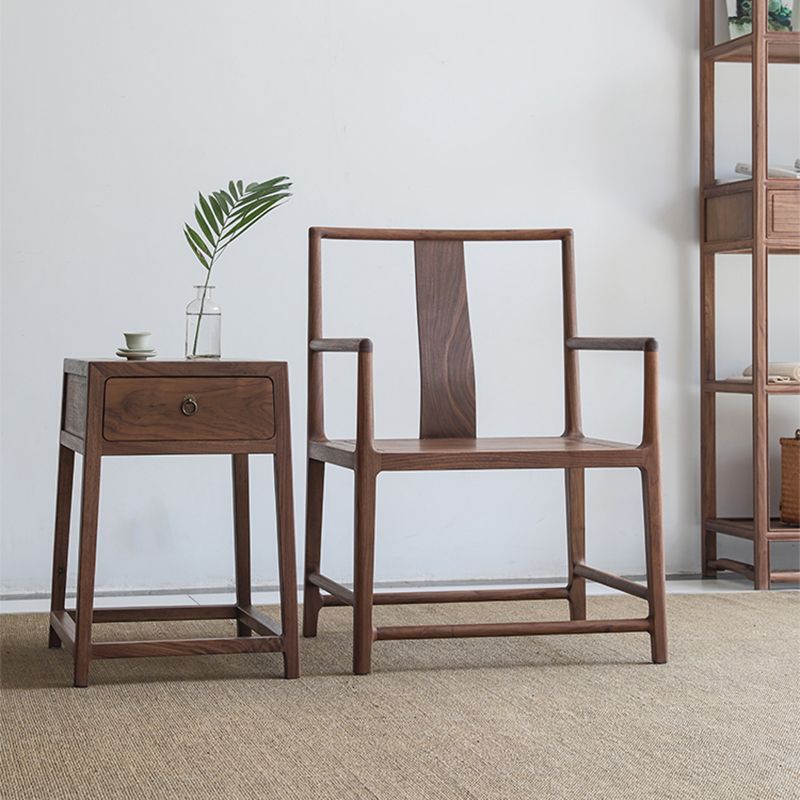 Traditional Dining Chairs Solid Wood Dining Chair with Cushion
