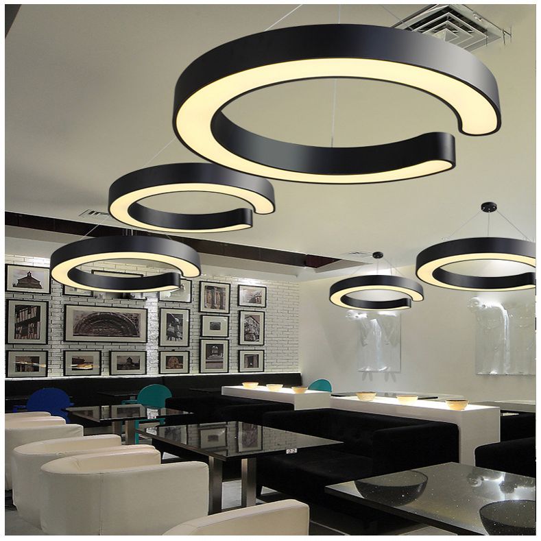 Éclairage de pendentif de bureau LED