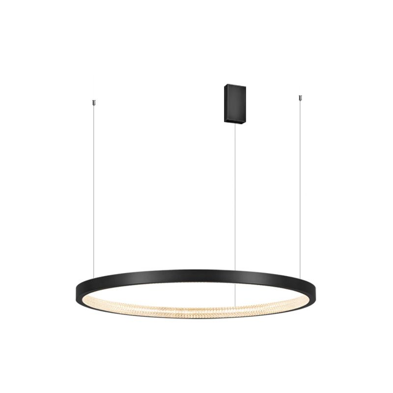 Minimalisme Noordse stijl LED Hangende kroonluchter licht cirkelvormig plafond kroonluchter
