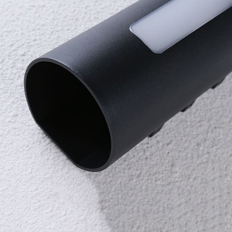 Cylinder Shape Wall Lamp Modern Style Metal 2 Lights Wall Light for Outdoor