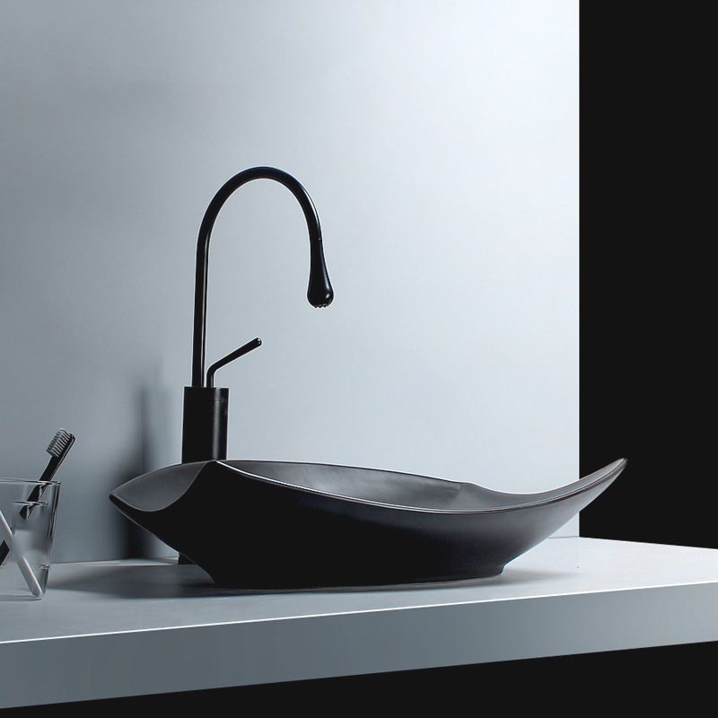 Modern Vessel Bathroom Sink Specialty with Basin Vessel Sink(Not Included Faucet)