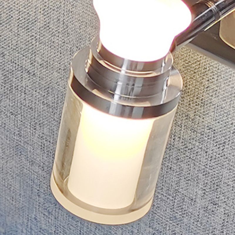 Luci da parete a specchio metallico moderno moderno semplice stye multime