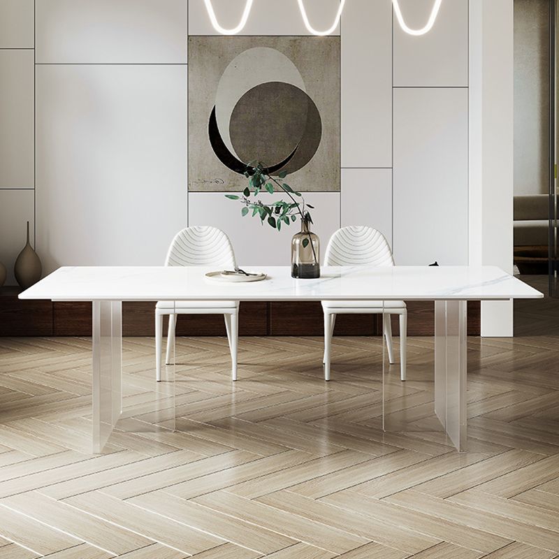 Contemporary Sintered Stone Dining Round Table Set 1/3/4/5 Pieces Dining Set