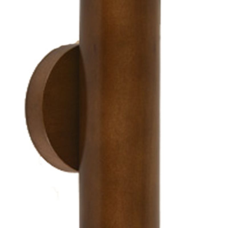 Contemporary Wood Wall Light Cylinder Lighting for Living Room