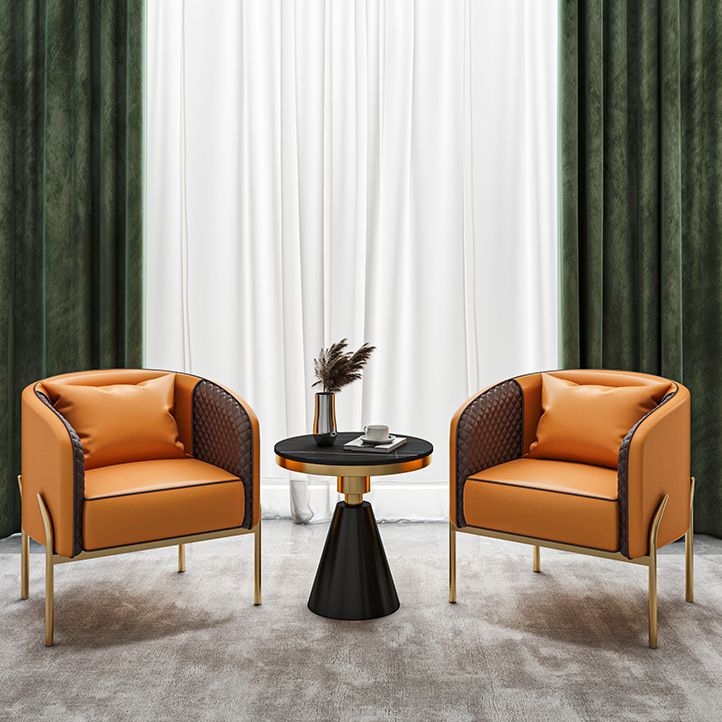 Silla de comedor tapizada sin brazos del metal de Glam que cena la silla lateral para el uso del restaurante