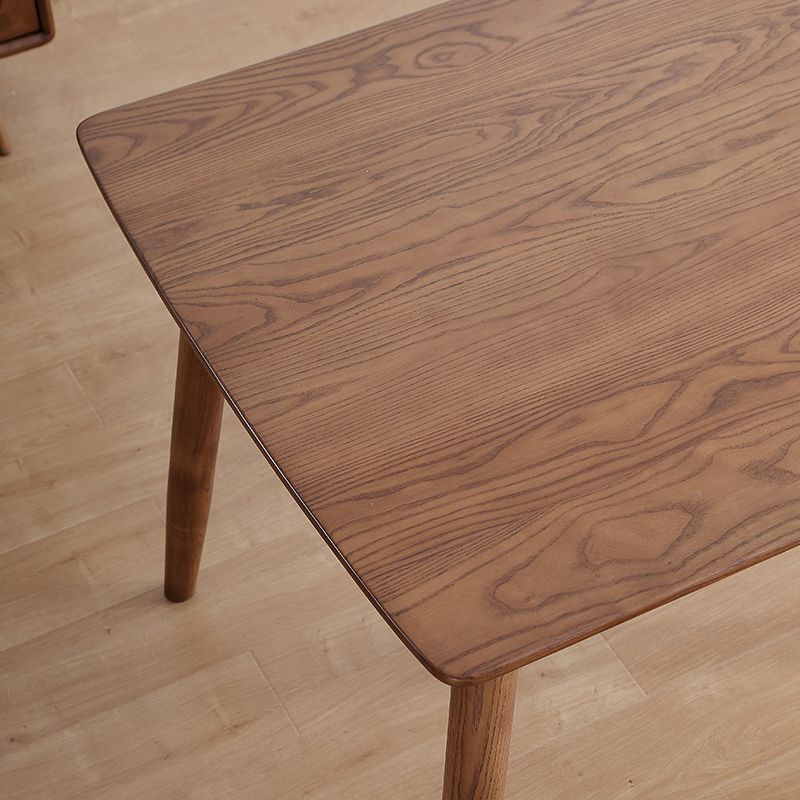 Ensemble de table en bois moderne pour 4/6 avec table de restauration de table rectangle pour restaurant