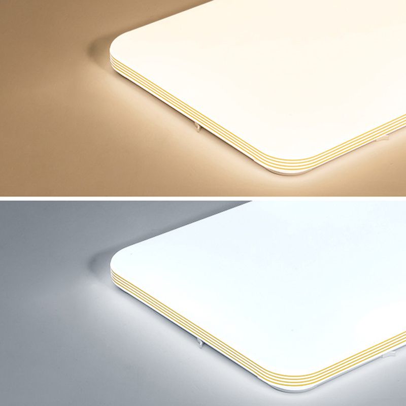 Geometrie Vorm LED-plafondlamp Modern acryl 1-lichts inbouw voor woonkamer