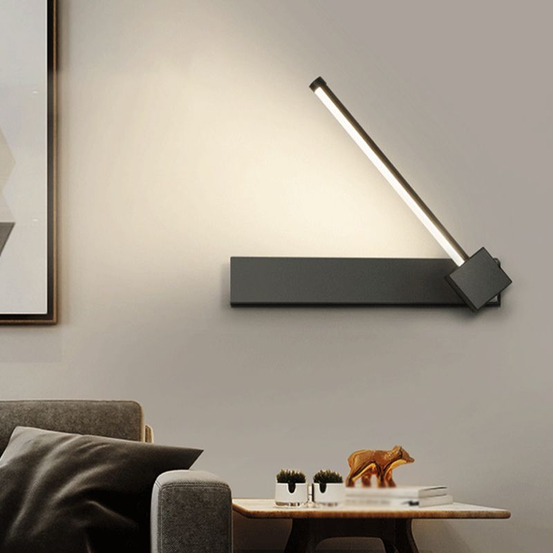 Moderne Metallwandleuchte Form rotatierbarer LED -Wandleuchten für Schlafzimmer