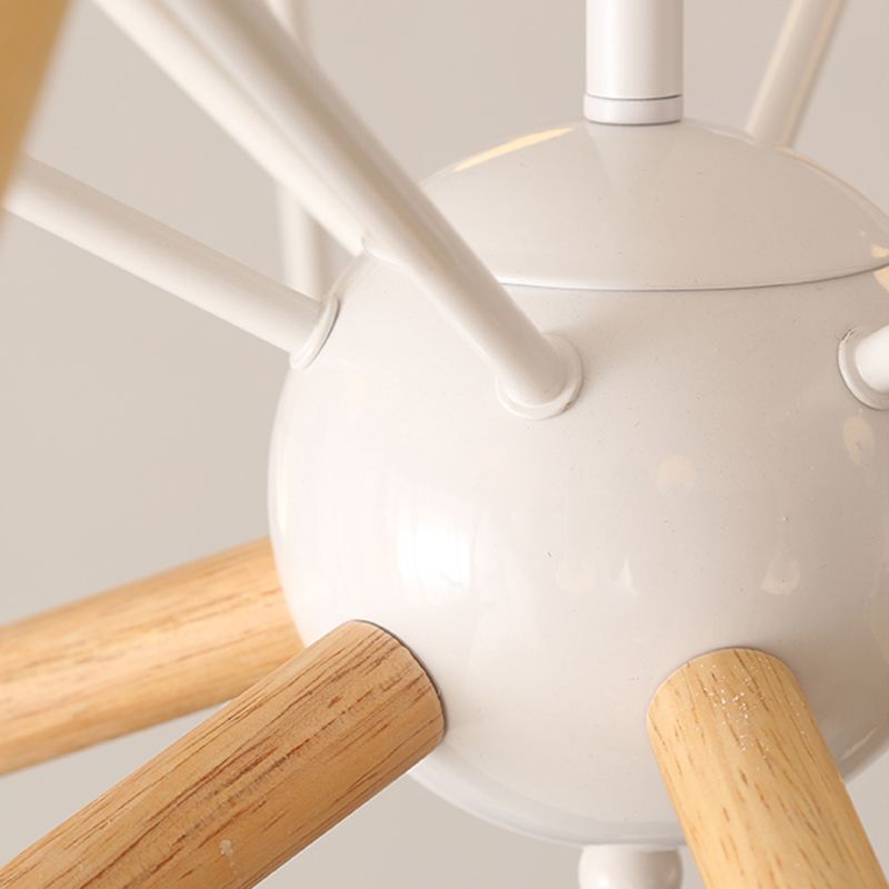 Spider Chandelier Light Fixtures Modern Multi-Head Hanging Pendant Lamps for Living Room