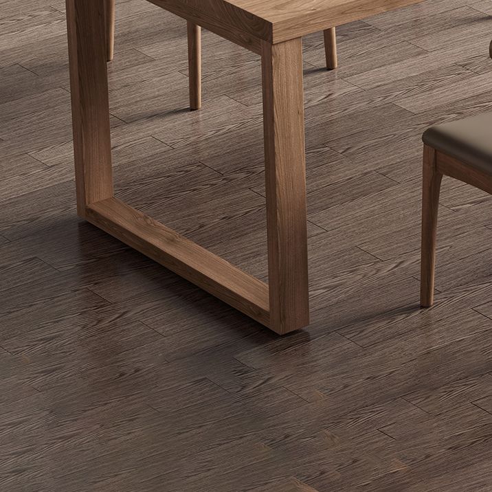 Modern 1/2/4/5/7 Pieces Dining Set Pine Solid Wood Double Pedestal Indoor Dinette Set