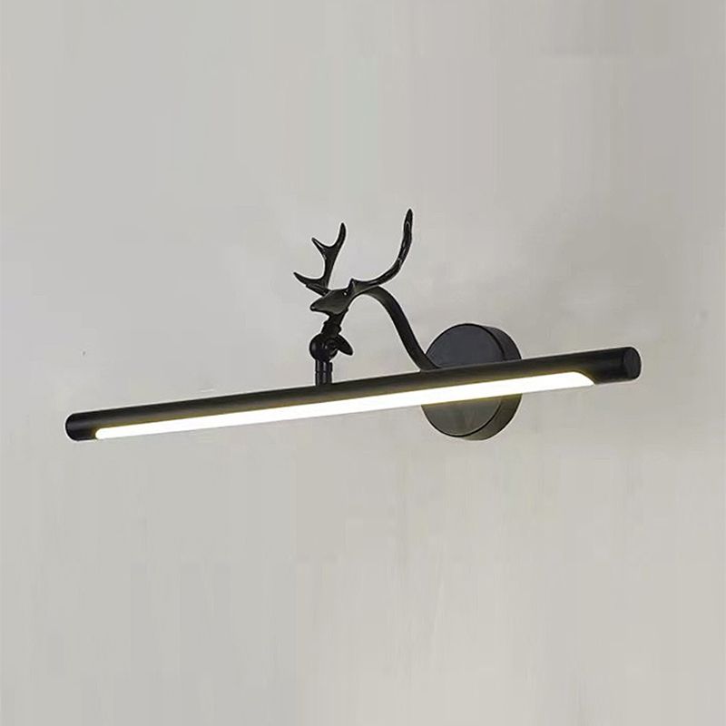 Linear Shape Wall Lighting Modern Style Metal1 Light Sconce Lamp for Bathroom