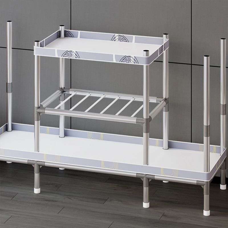 Metal Wardrobe Armoire with Shelves Contemporary Wardrobe Closet