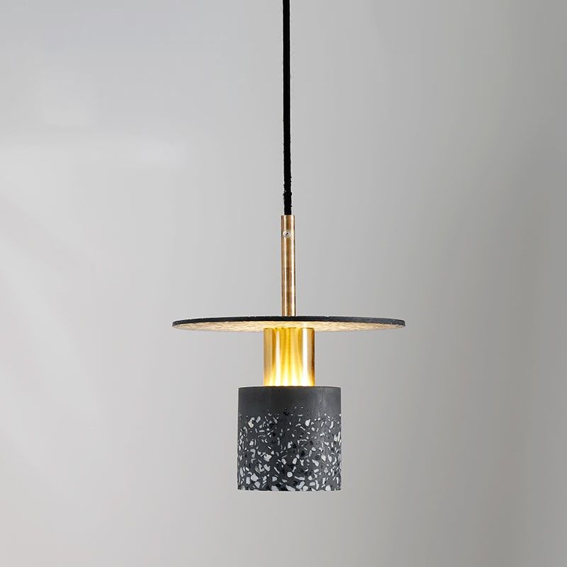 Terrazzo kleine hanglamp lampjes Nordic 1 lichte suspensielamp