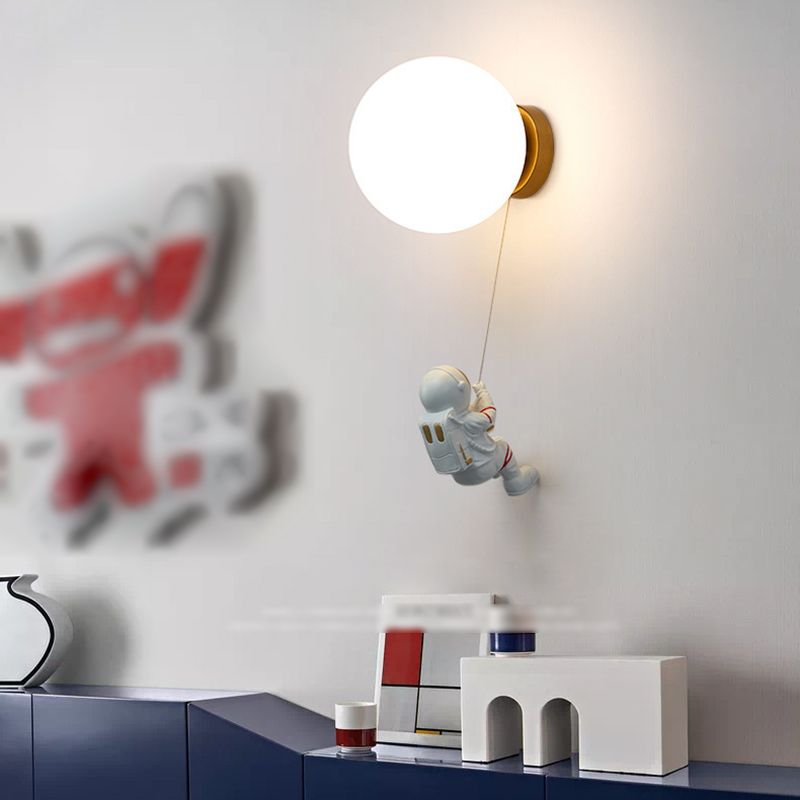 Modern Wall Light Fixture Creative Glass Wall Light Sconce for Bedroom