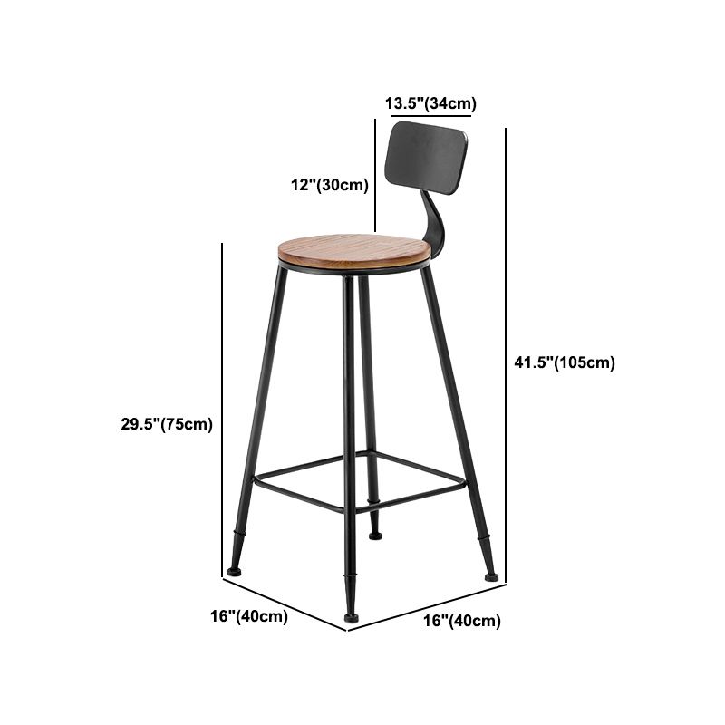 Industrial Rectangle Solid Wood Bar Table Set 1/11 Pieces Counter Table with High Stools