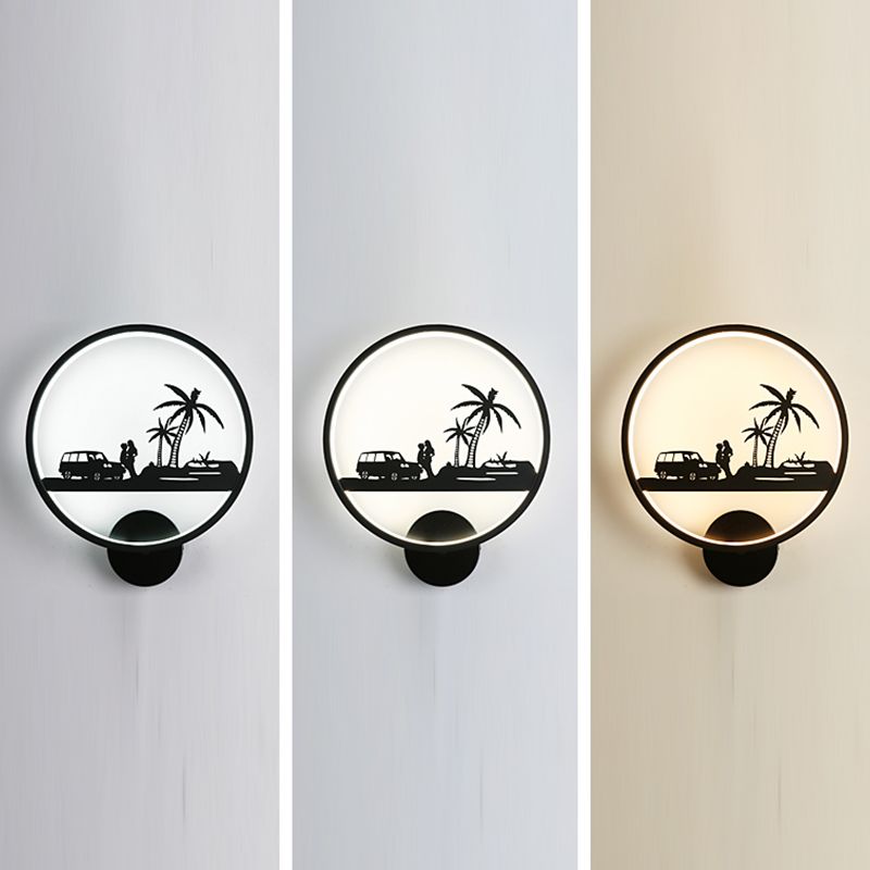 Modern Style Wall Light Fixture Creative LED Wall Light Sconce for Kids' Room