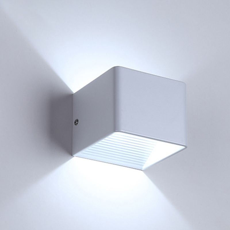 Modern Minimalist Style Geometric Wall Mounted Light Fixture Metal Wall Lamps