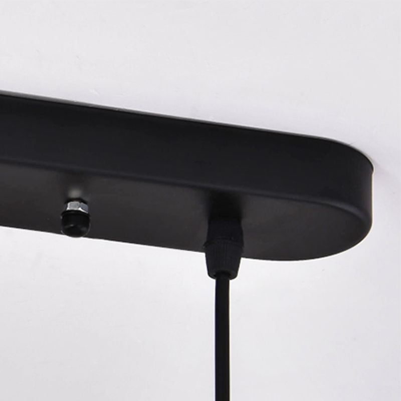 Luminaires de l'île contemporaine Crystal Cylinder Island Lights