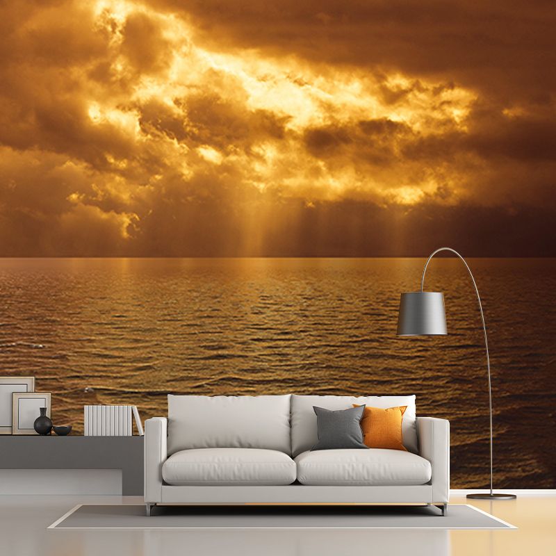 Artistics Mural Photography Sea Mural Wallpaper Sitting Room Wall Covering