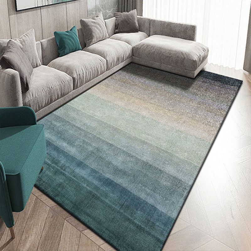 Novelty Living Room Rug Multi Colored Geometric Indoor Rug Polypropylene Non-Slip Backing Pet Friendly Carpet