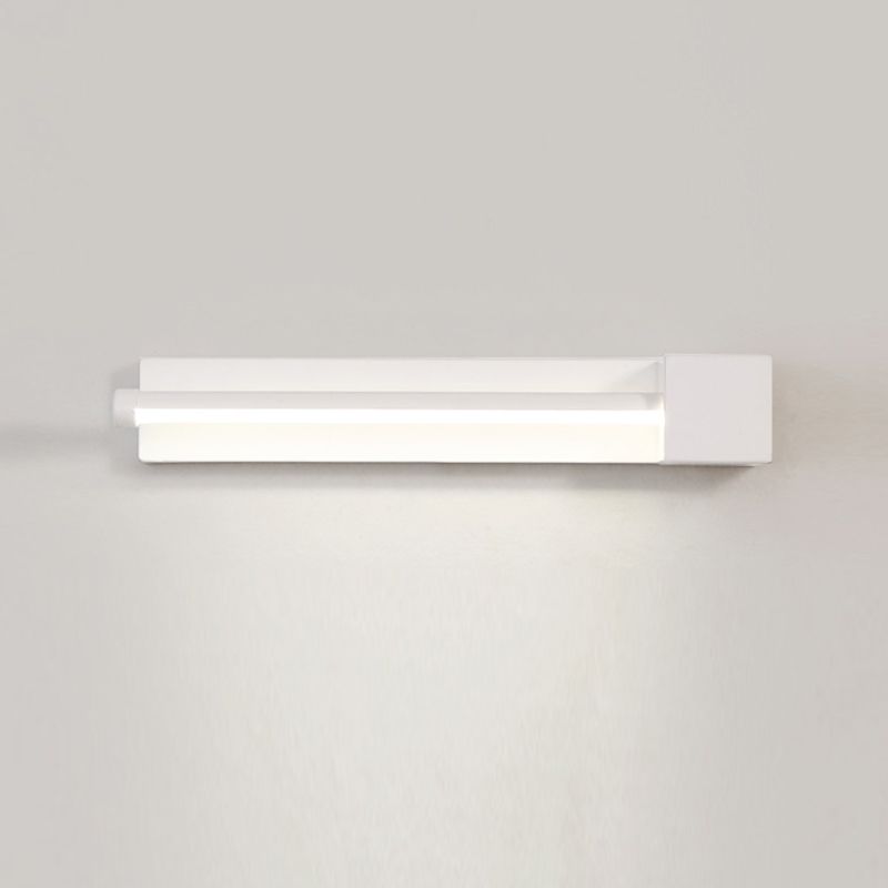 Moderne Metall Wandleuchte rotatable 12 "breit LED -Wandleuchten für Wohnzimmer